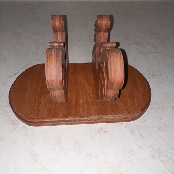 Wood Rooster Napkin Holder - Picture 5 of 9